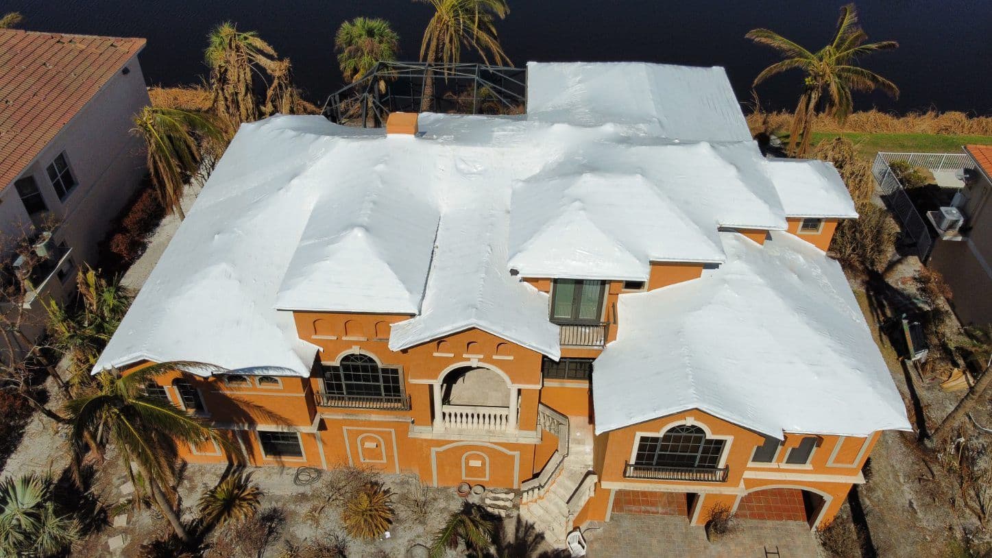 Gallery photos for Ultimate Storm Protection Roof Wrapping: Image #2