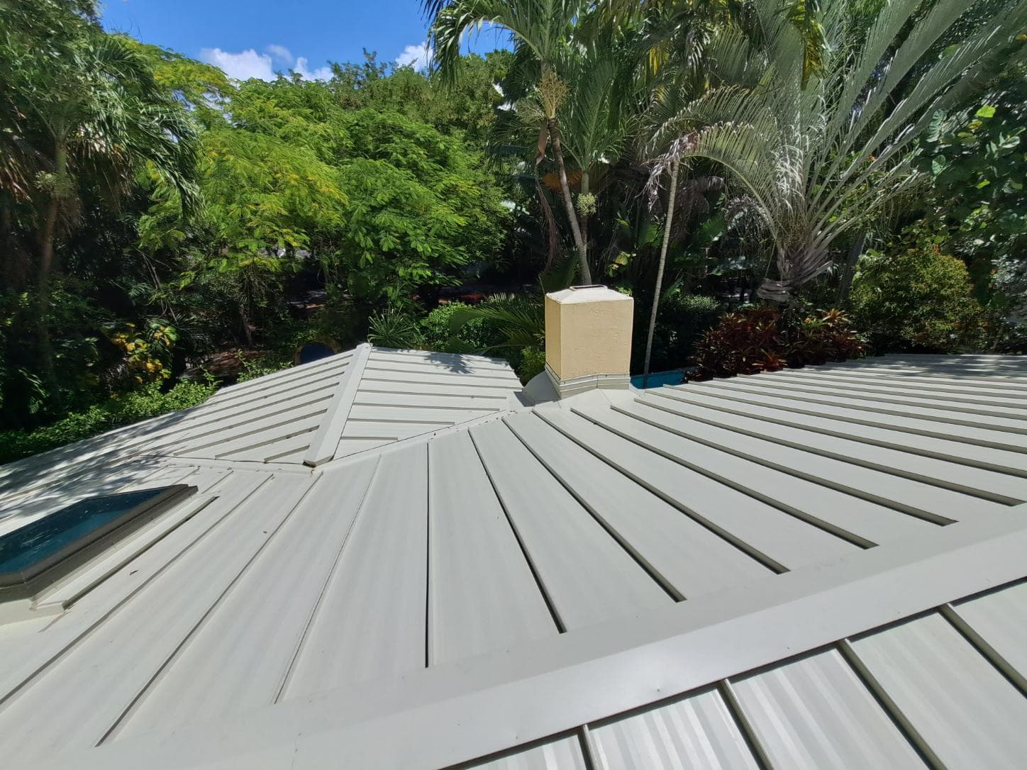 Gallery photos for Modern Matte Gray Metal Roof Installation in South Florida: Image #2
