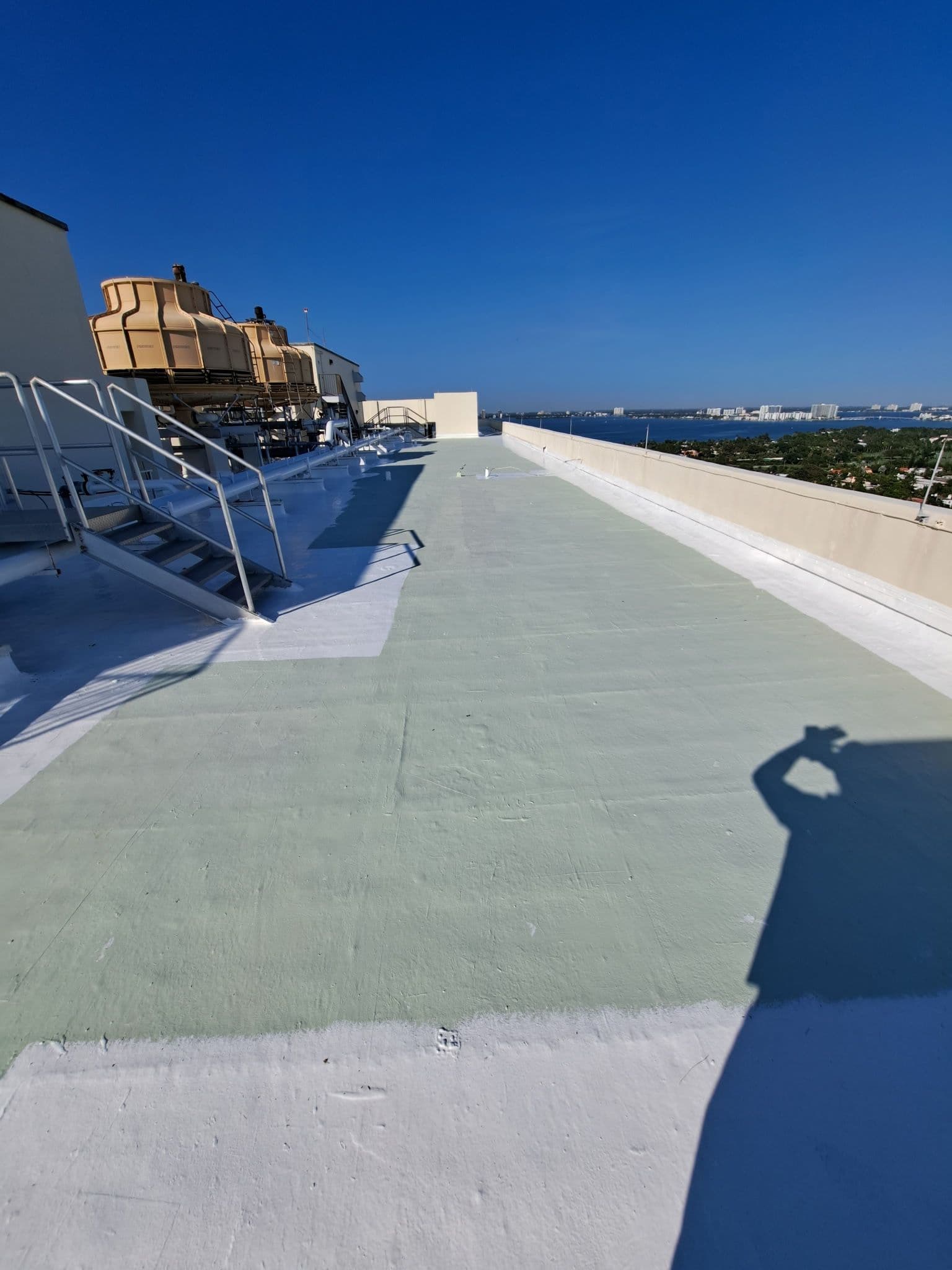 Gallery photos for Miami Beach High-Rise Silicon Roof Coating Success: Image #3